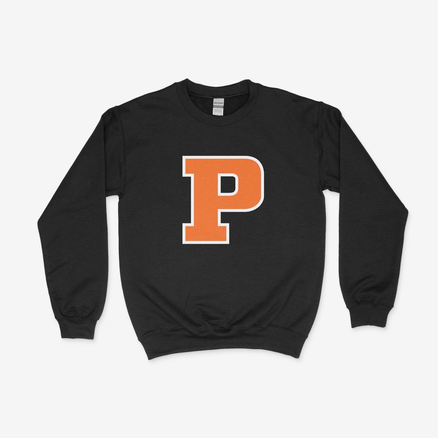 Plainfield "P" Adult Crewneck Sweatshirt