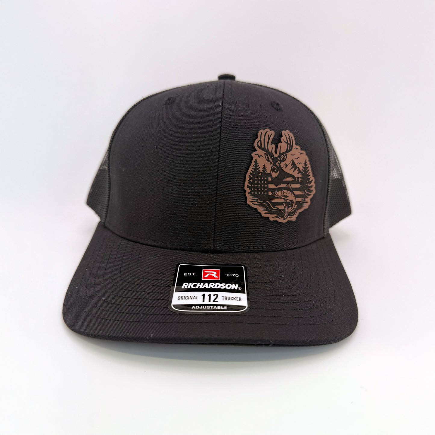 Outdoors Flag Patch Hat