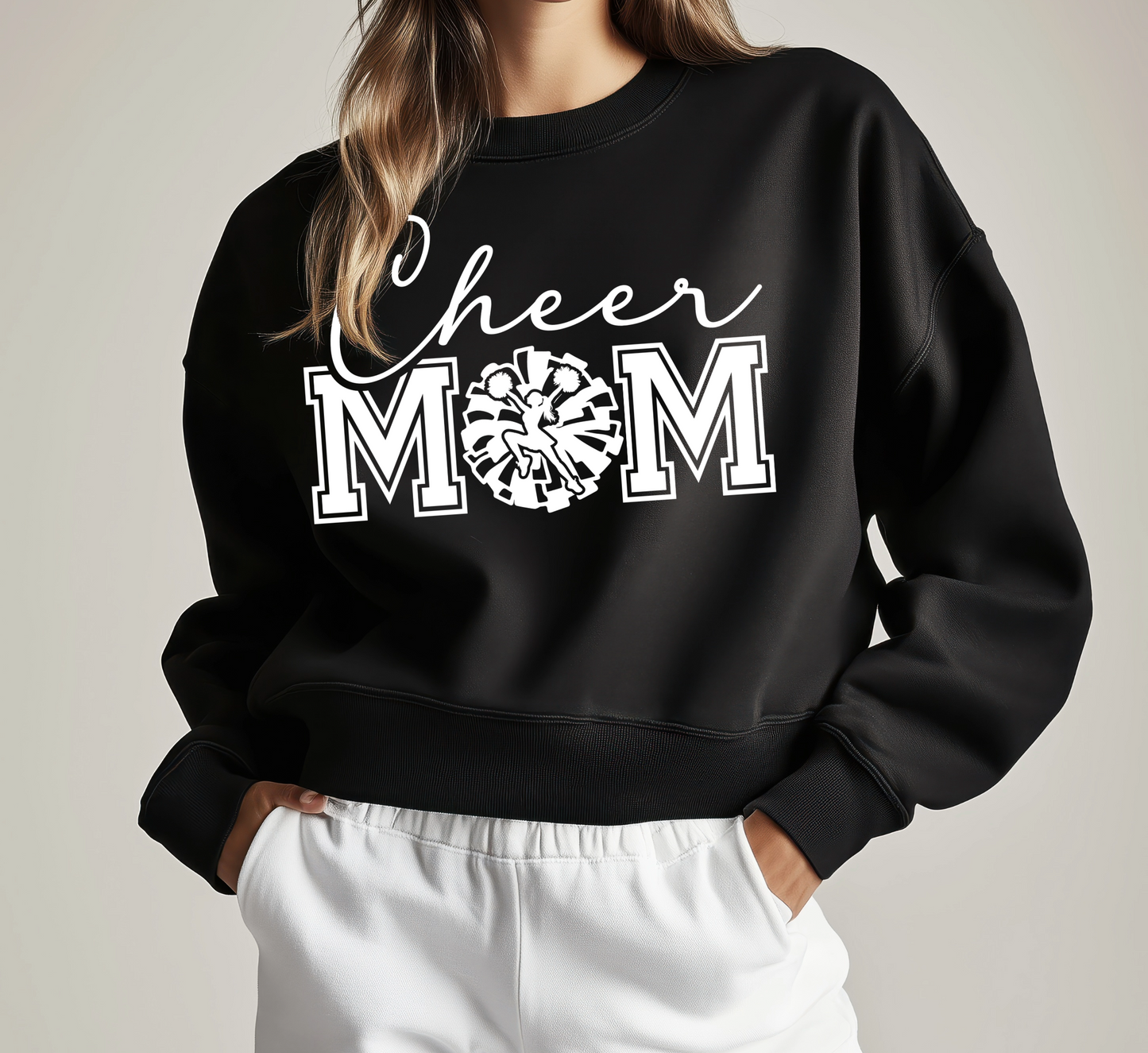 Cheer Mom Crewneck Sweatshirt