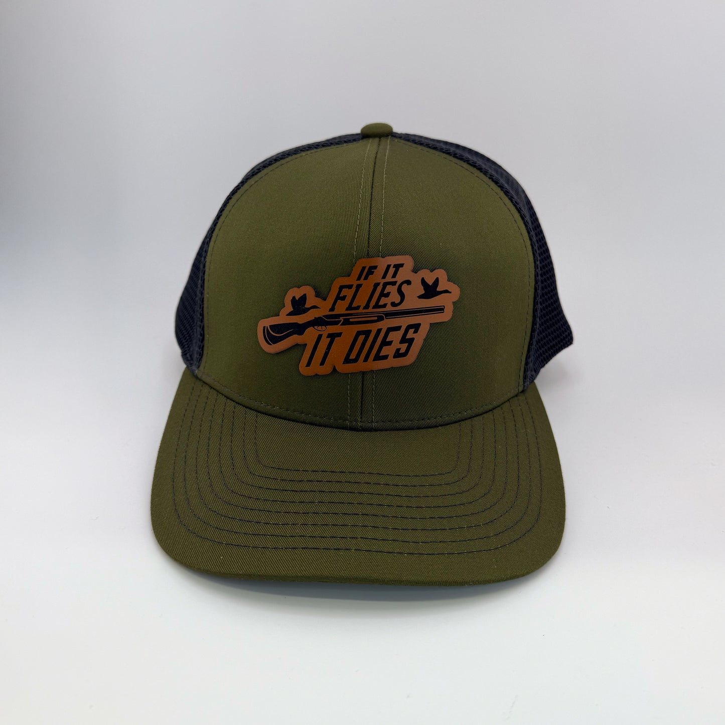 If It Flies It Dies Patch Hat